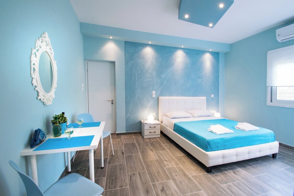 Deluxe-Doppelzimmer, Terrasse | Kostenloses WLAN