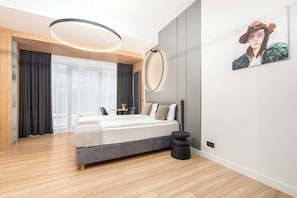 Classic Studio, Balcony | Iron/ironing board, cribs/infant beds, free WiFi, bed sheets - MARGI Tiffany Apartament (Szczecin)