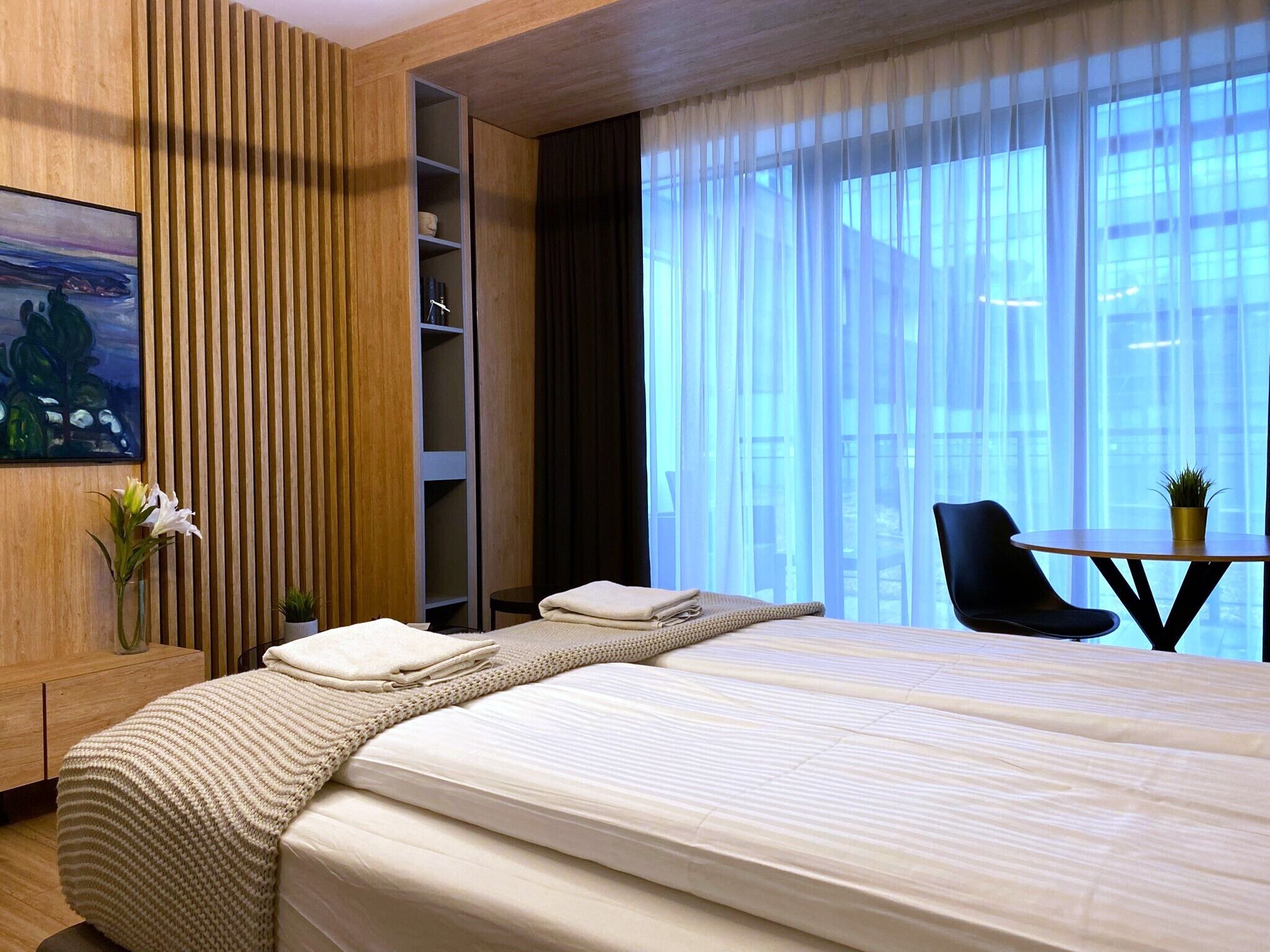 Classic Studio, Balcony | Iron/ironing board, cots/infant beds, free WiFi, bed sheets