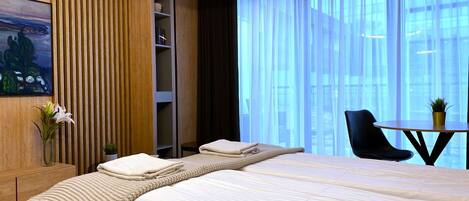 Classic Studio, Balcony | Iron/ironing board, cribs/infant beds, free WiFi, bed sheets