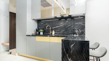 Monolocale Classic, balcone | Angolo cottura privato