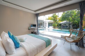 4 bedrooms, iron/ironing board, Internet - 4 BR Villa central location with pool Seminyak (Badung)