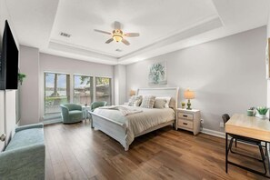 4 soverom, strykejern/-brett, reiseseng for barn og wi-fi