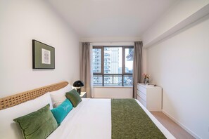 Superior-Apartment, 1 Schlafzimmer, Küche, Stadtblick | Kostenloses WLAN