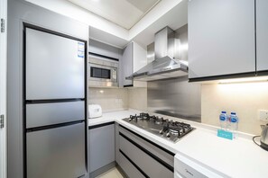 スーペリア アパートメント 1 ベッドルーム キッチン シティビュー | 専用キッチン