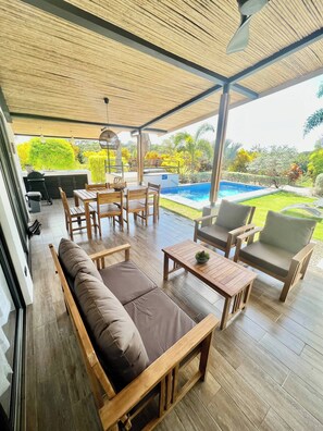 House, 3 Bedrooms, Accessible, Smoking | Outdoor dining - Casa Bella 3 Bdrm House w Pool in Gated Community (Cuajiniquil)