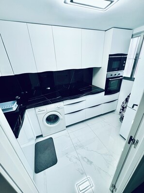 Microwave, oven, stovetop