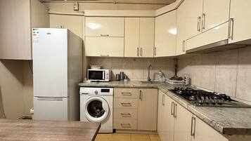 Economy appartement, uitzicht op stad | Privékeuken