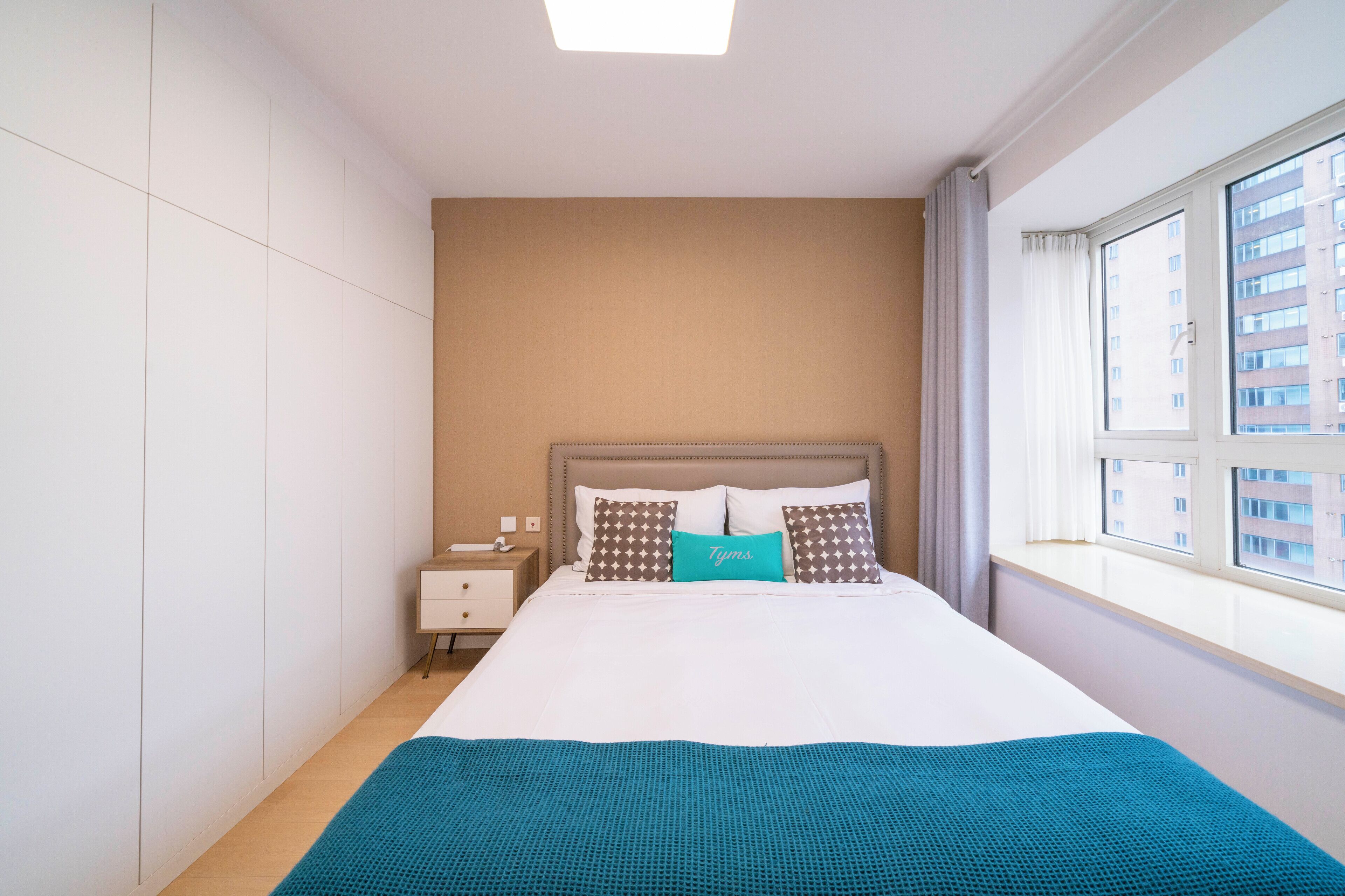 Superior-lejlighed - 3 soveværelser - køkken - byudsigt | Gratis Wi-Fi