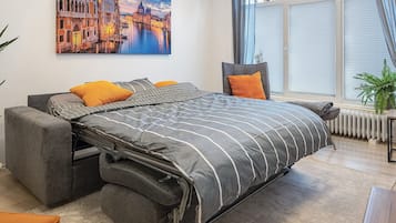 1 makuuhuone, Wi-Fi, vuodevaatteet