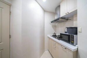 Superior Apartment, 1 Bedroom, Kitchen, City View | Private kitchen
