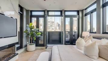 4 bedrooms, iron/ironing board, travel crib, WiFi