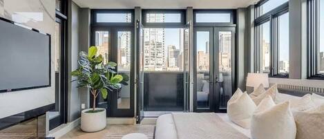 4 bedrooms, iron/ironing board, travel cot, WiFi