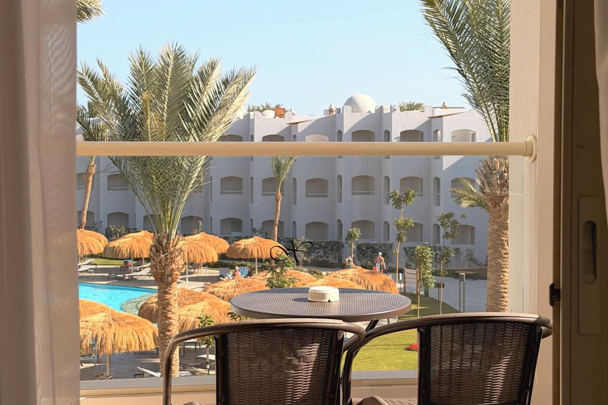 Family Room Pool View | View from room