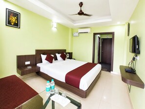 Deluxe Double Room, Air conditioning | View from room - Hotel Deep Ganga Puri (Puri)