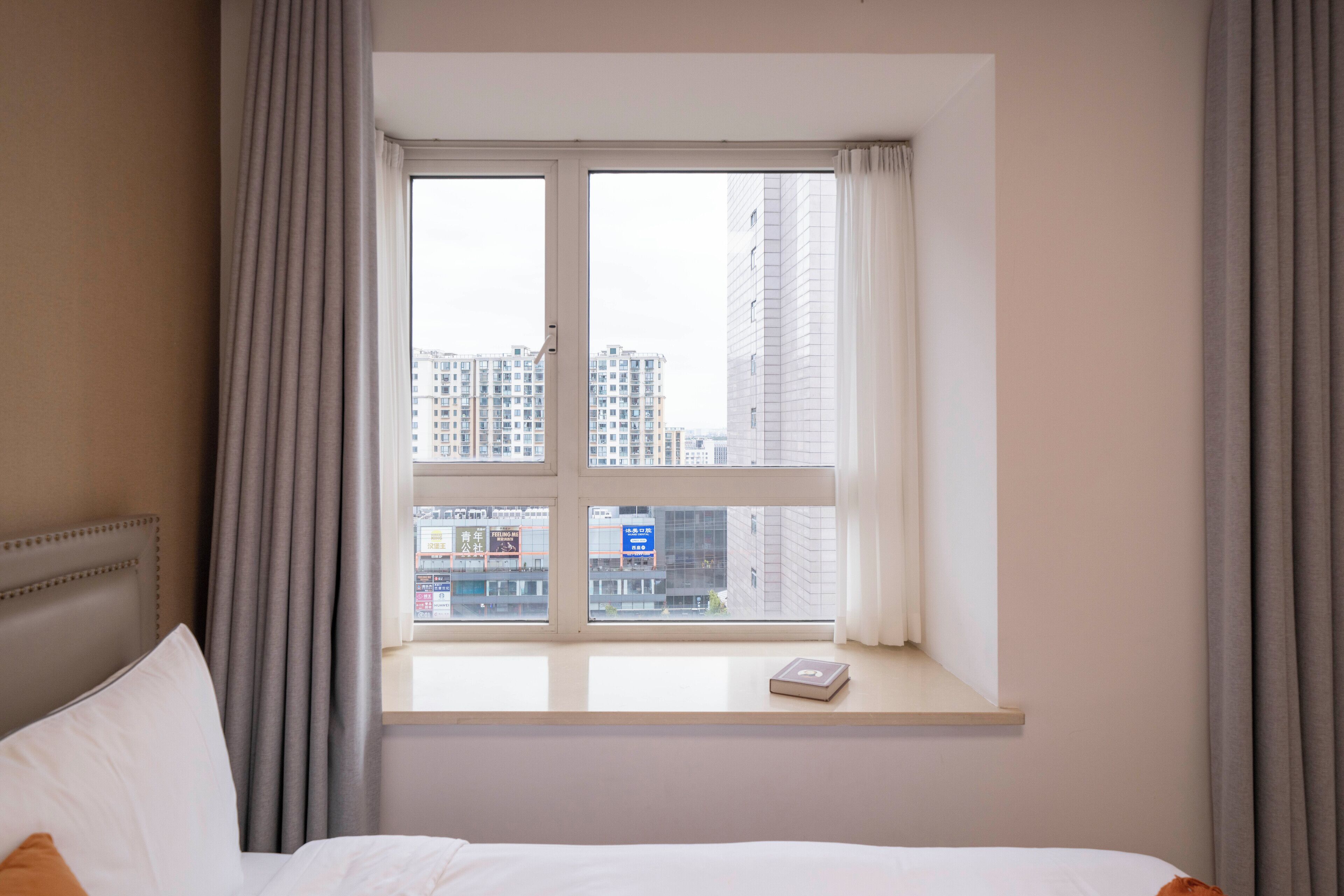 Superior-lejlighed - 3 soveværelser - køkken - byudsigt | Gratis Wi-Fi