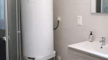 Douche, papier toilette