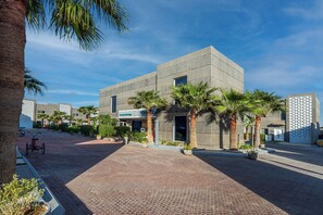 Majoituspaikan julkisivu