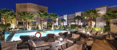 Family Villa, Garden View, Poolside | Indoor/outdoor pool | 5 indoor pools