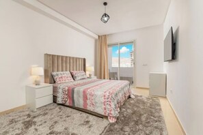 2 bedrooms, iron/ironing board, free WiFi, bed sheets