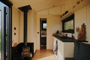 Raus | Cabins with field view + sauna access | Private kitchen - Raus | Cabins mit Feldblick + Saunazugang (Königslutter am Elm)