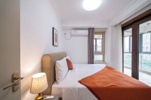 Leilighet – superior, 1 soverom, kjøkken, byutsikt | Wi-fi (inkludert)