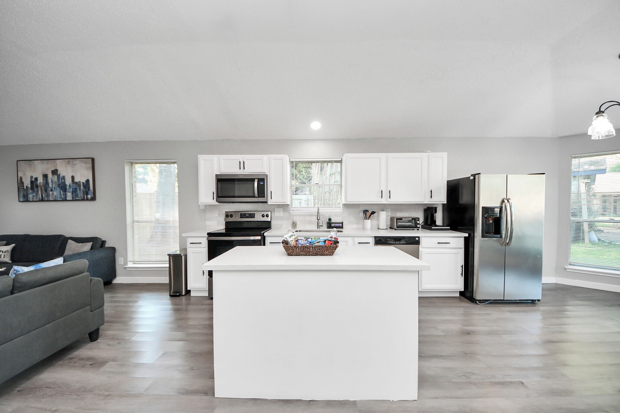 微波炉、烤箱、炉灶、洗碗机