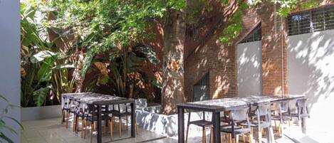 Udendørs spisemuligheder