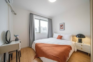 Departamento superior, 2 habitaciones, cocina, vista a la ciudad | Wifi gratis