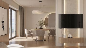 Quartos à prova de som, ferros/tábuas de passar roupa, Wi-Fi de cortesia