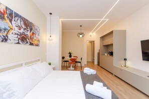 1 chambre, fer et planche Ă repasser, Wi-Fi gratuit, draps fournis