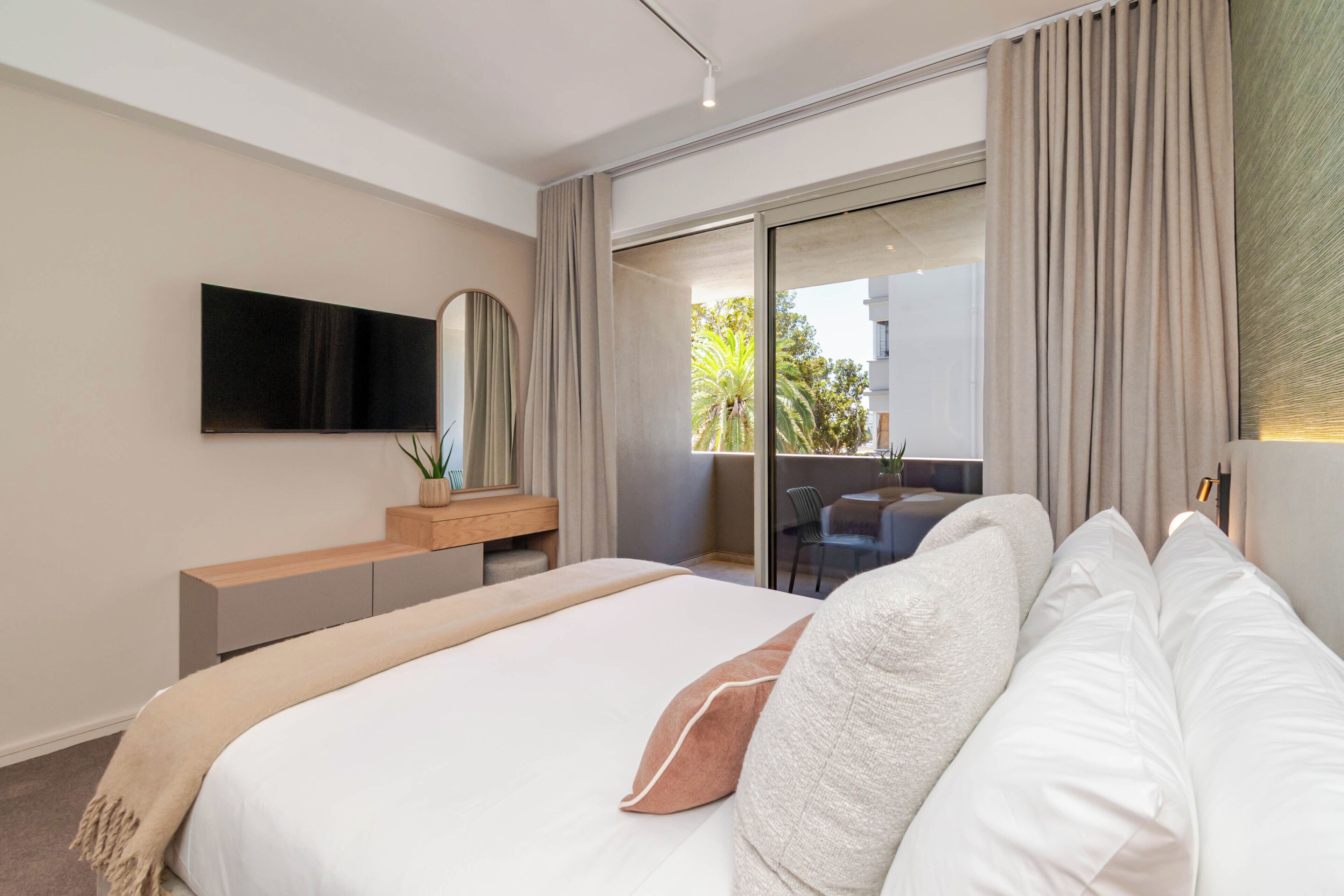 Superior-lejlighed - 2 soveværelser - balkon | Pengeskab på værelset, strygejern/strygebræt, gratis Wi-Fi