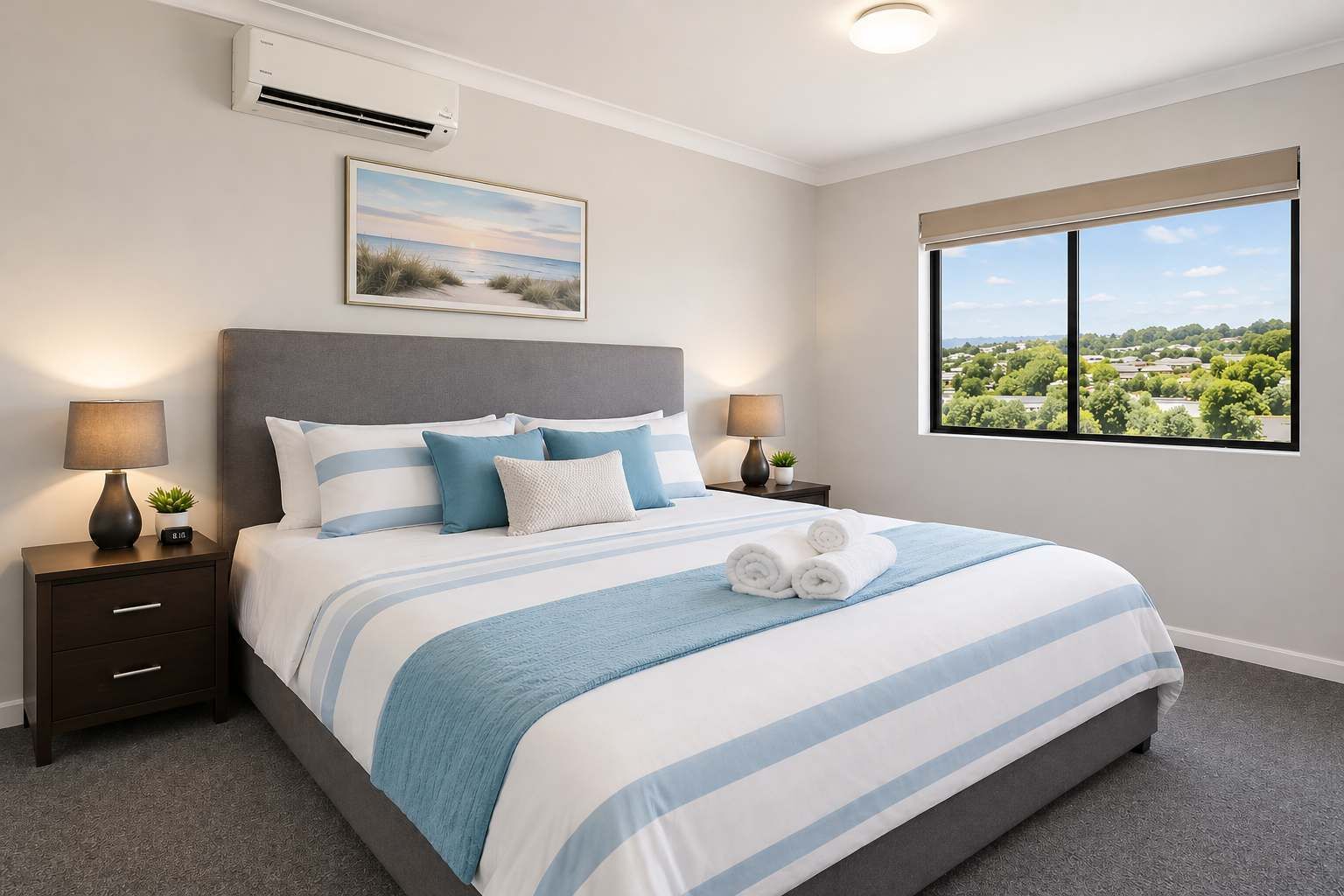 1 Schlafzimmer, Bügeleisen/Bügelbrett, kostenloses WLAN, Bettwäsche