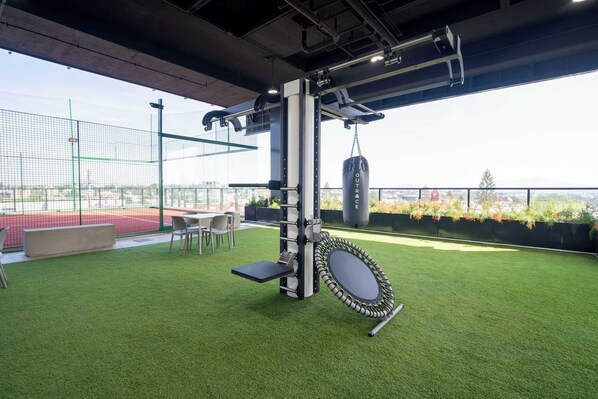 Terrain de sport