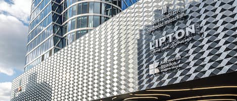 Façade de l’hébergement