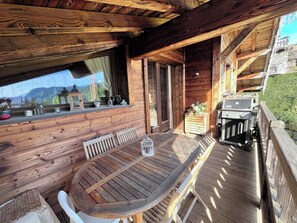 Outdoor dining - Apartment La Corniche (LES GETS)