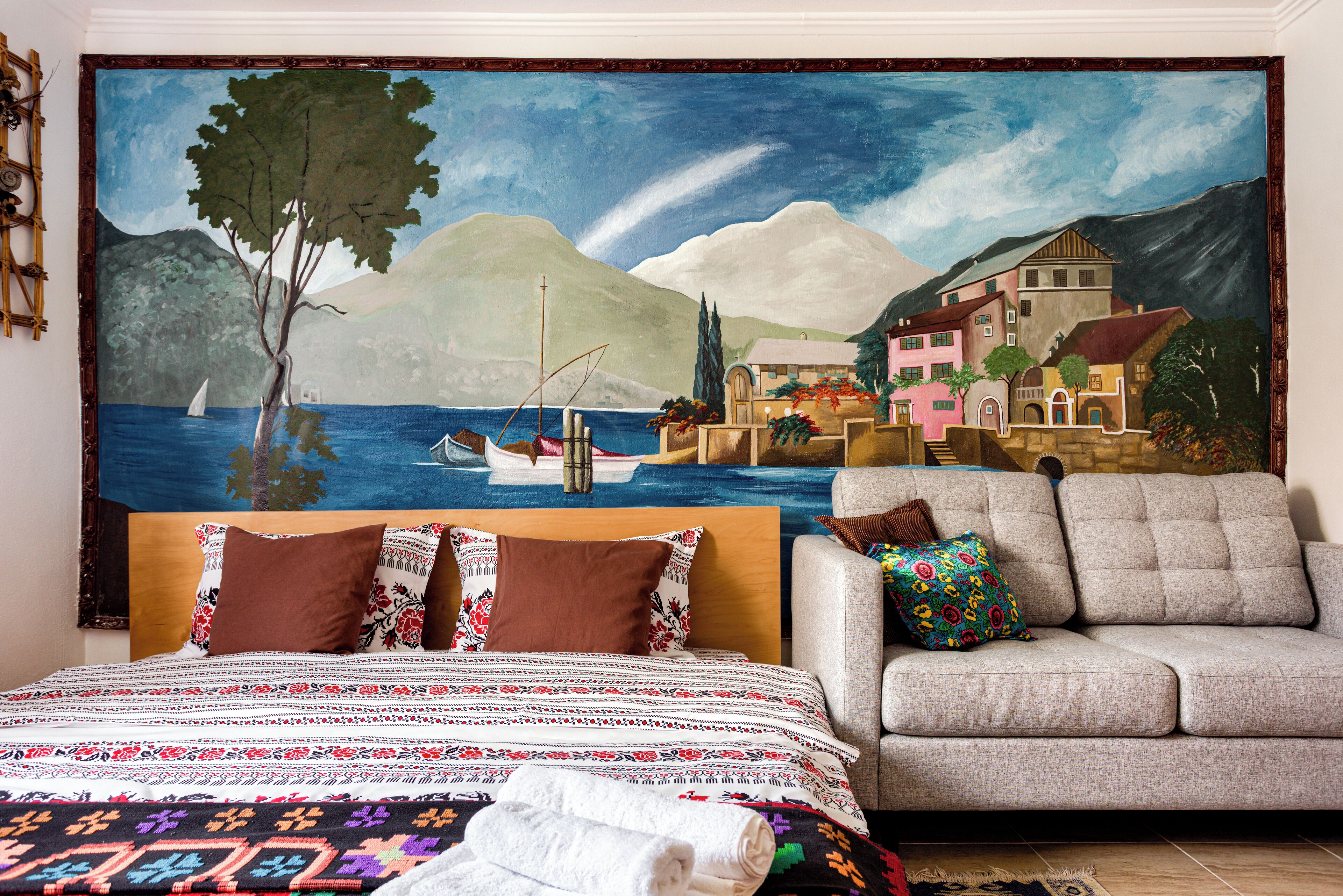 Huis, 2 slaapkamers, uitzicht op bergen | Een strijkplank/strijkijzer, gratis wifi