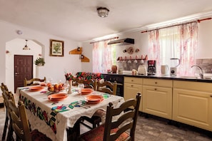 House, 2 Bedrooms, Mountain View | Private kitchenette - Transylvanian Home - Mountain View, BBQ & Pool (Bratca)