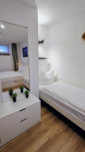 2 Schlafzimmer, Internetzugang, Bettwäsche