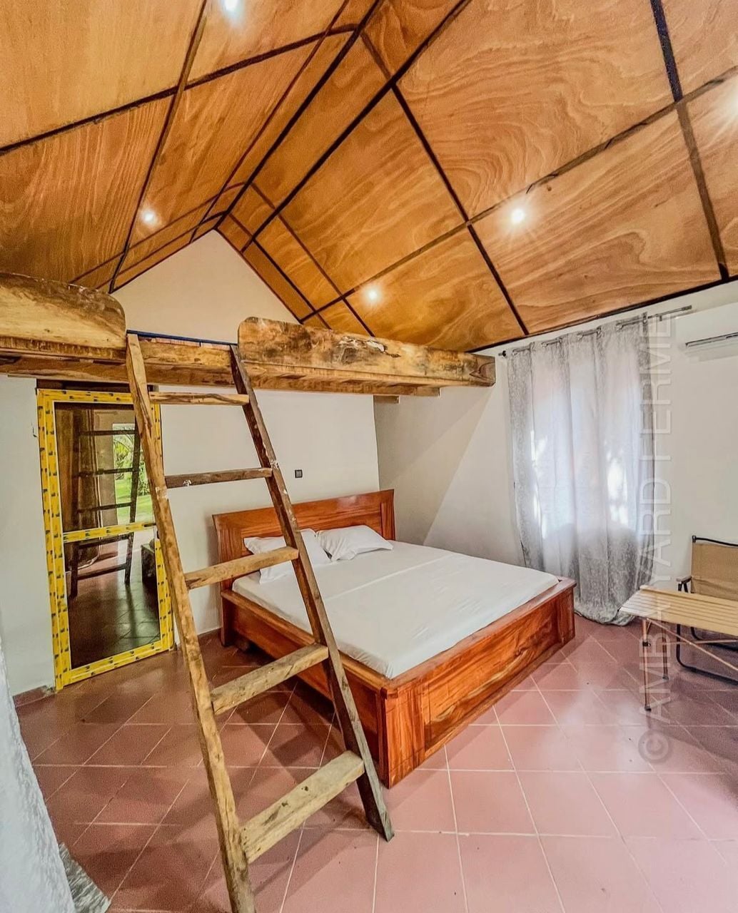 家庭房, 花园景观 | 遮光窗帘、免费高速有线上网