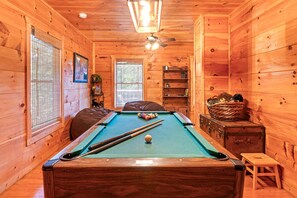 Cabin, 1 Bedroom | Game room - Firefly Lodge 1 Bedroom Cabin (Sevierville)