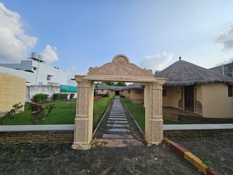 Fachada de la propiedad