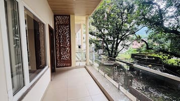 Luxury Double Room, Hill View | Terrace/patio