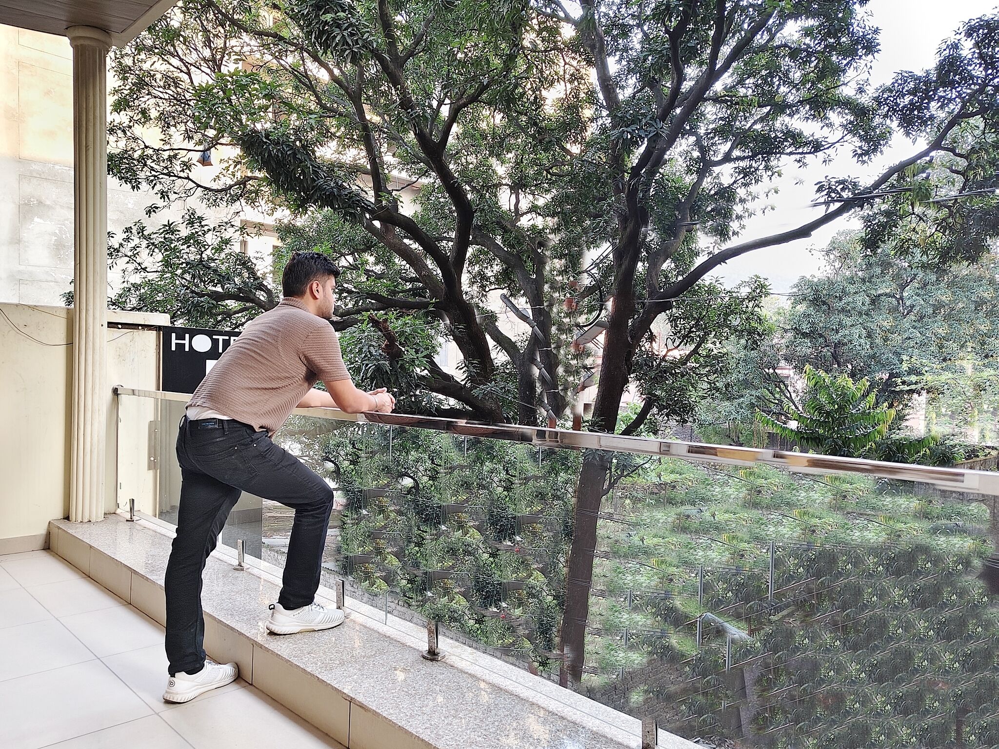 Habitación doble Premium, balcón, vista a la montaña | Vista del balcón