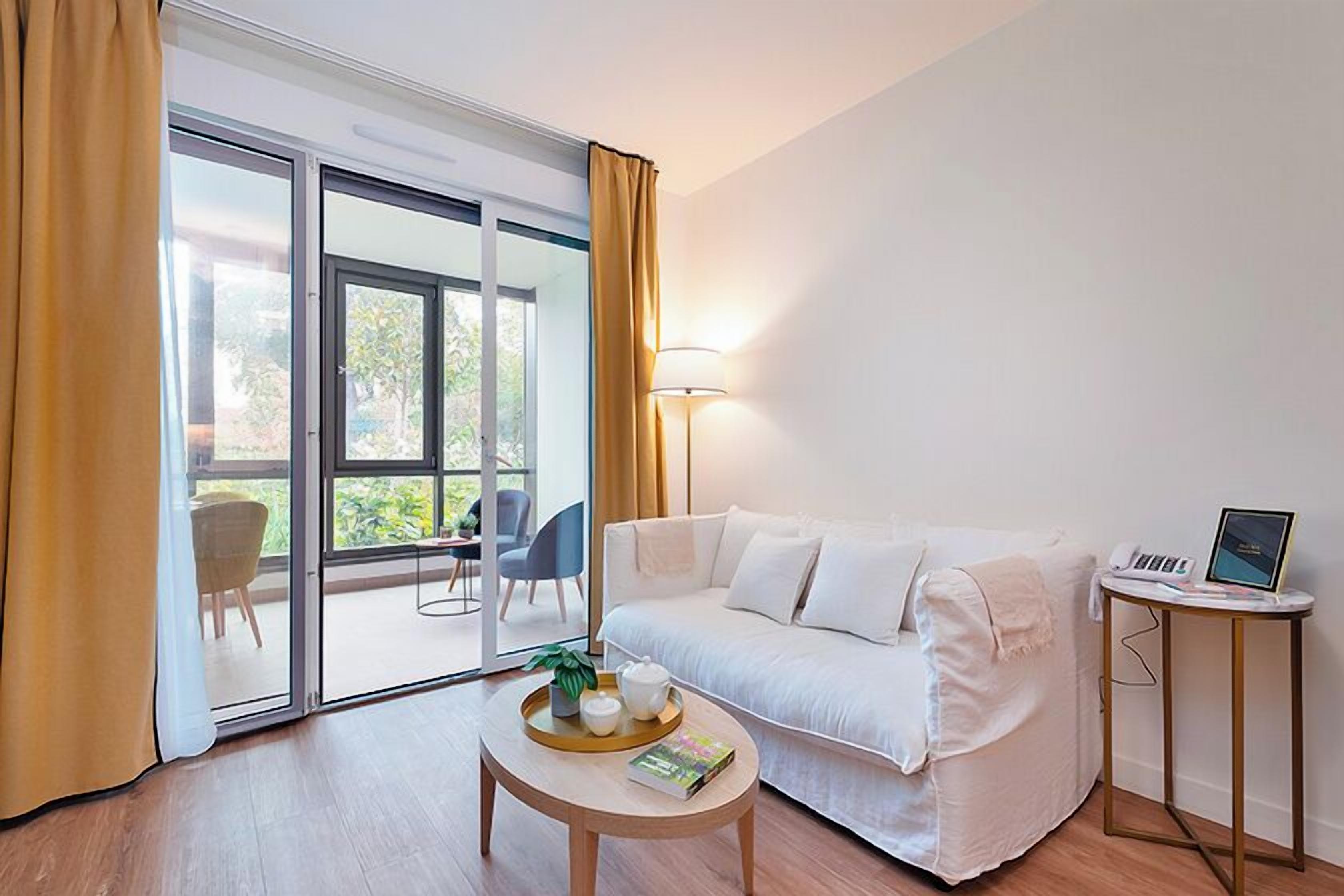 شقة - غرفة نوم واحدة | غرفة المعيشة