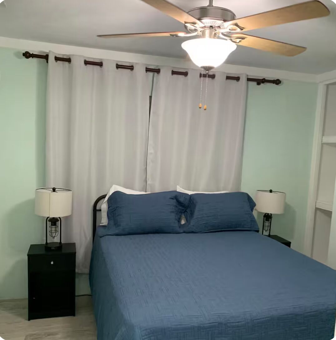 2 多间卧室、熨斗/熨衣板、WiFi、床单