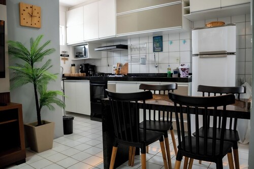 Apto com Varanda Vista e Piscina em Maragogi