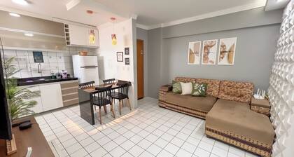 Apto com Varanda Vista e Piscina em Maragogi