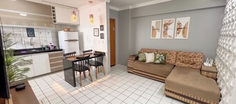 Apto com Varanda Vista e Piscina em Maragogi