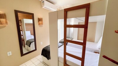 Apto com Varanda Vista e Piscina em Maragogi